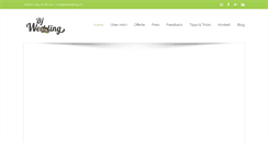 Desktop Screenshot of djwedding.ch